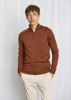 Bruun & Stengade Pelle Regular Fit Striktrøje, , M* Strik