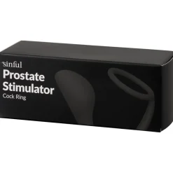 Sinful Penisring Med Prostata Stimulator* Sexlegetøj