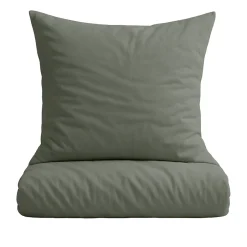 Best OMHU Percale Sengetøj, , 140x200 cm Olive
