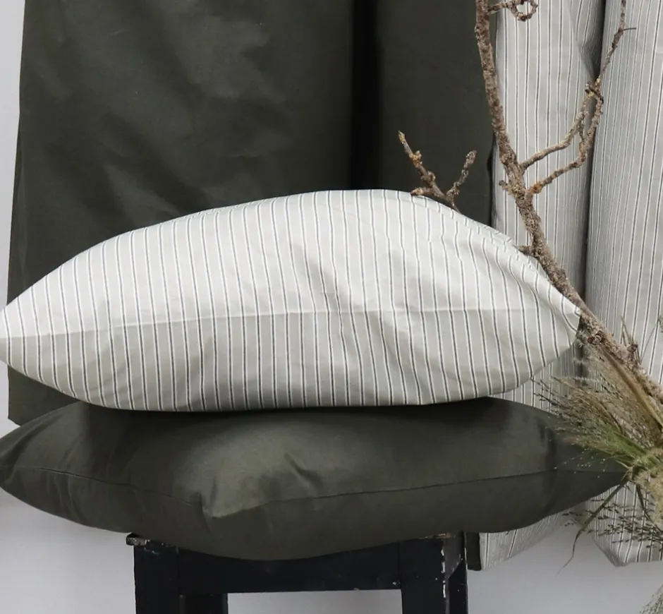 Best OMHU Percale Sengetøj, , 140x200 cm Olive