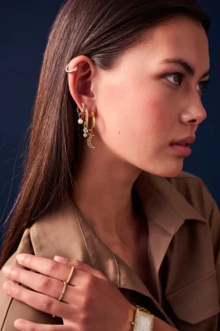 Sale Sif Jakobs Jewellery Perla Uno Ørerings Vedhæng, Guld