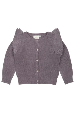 THE NEW Perle Glitter Knit Cardigan, , 110 cm*Børn Cardigans