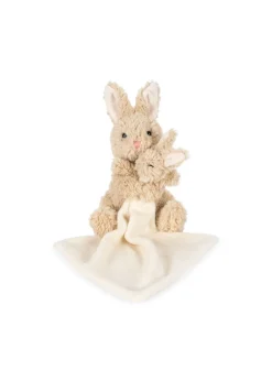 Clearance Fanga Fontana Piccobino Snuggle Kaninbamser, Oyster Grey