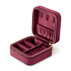 Hot Sif Jakobs Jewellery Piccolo Smykkeskrin, Bordeaux