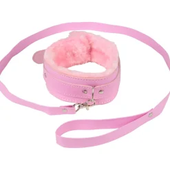 Clearance Baseks Pink Fluffy Bondagesæt