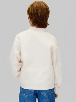 Calvin Klein Pique Polo Sweatshirt, , 152 cm*Børn Strik & Sweatshirts
