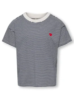 Online KIDS ONLY Pisa Maiken Life T-shirt, , 158-164 cm Cloud Dancer Sky Captain