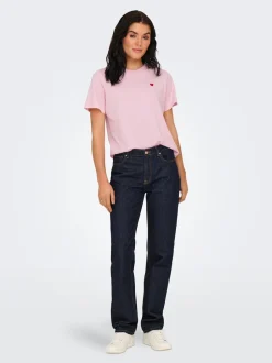 Discount JDY Pisa T-shirt, , M Parfait Pink