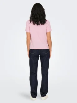 Discount JDY Pisa T-shirt, , M Parfait Pink