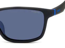 Outlet Polaroid PLD 2153/S Solbriller, Matte Black Blue
