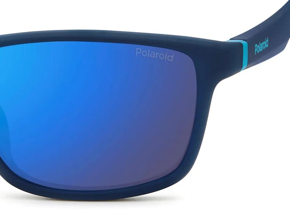 Sale Polaroid PLD 2153/S Solbriller, Matte Blue