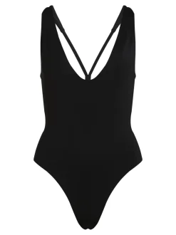 Calvin Klein Plunge Badedragt, , XL*Dame Badetøj