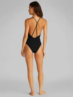 Calvin Klein Plunge Badedragt, , XL*Dame Badetøj