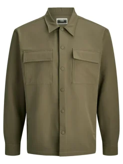 Outlet Jack&Jones Point Commute Travel Overshirt, , XXL Crocodile