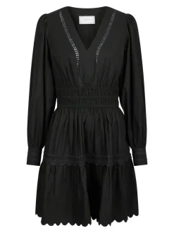Best Neo Noir Polaris C Poplin Kjole, , 34 Black