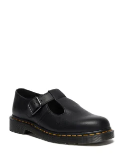 Best Dr. Martens Polley Sko, , 43 Black