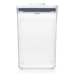 Sale OXO POP Container Kvadratisk Opbevaringsboks, , 4200 ml Transparent/White