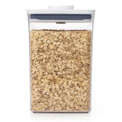 Sale OXO POP Container Kvadratisk Opbevaringsboks, , 4200 ml Transparent/White
