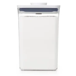 Sale OXO POP Container Kvadratisk Opbevaringsboks, , 4200 ml Transparent/White