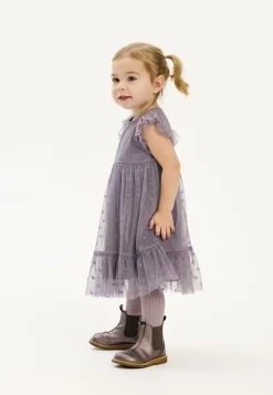 THE NEW Poppy Kjole, , 104 cm Gray Ridge AOP