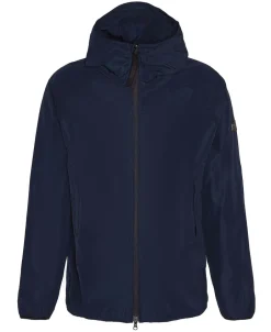 Outlet Barbour International Porter Showerproof Jakke, , S Night Sky