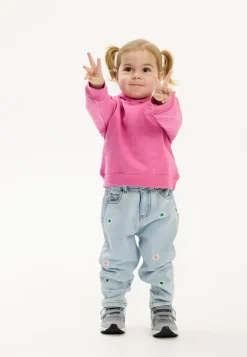 Online THE NEW Portia Carrot Jeans, , 110 cm Light Blue Denim EMB