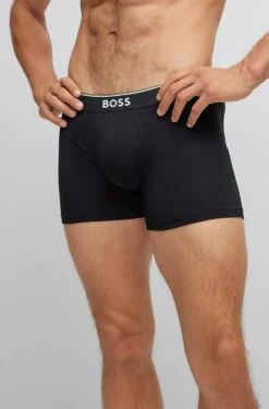 Outlet Boss Black Power 3-pak Underbukser, , XL Hvid/Grå/Sort