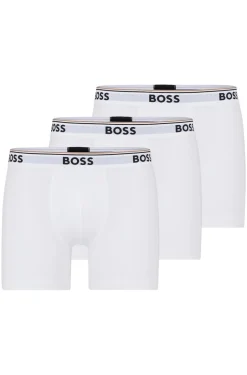 New Boss Black Power 3-pak Underbukser, , XXL Hvid
