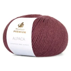 Best Mayflower Premium Alpaca Garn, , 50 g 028 Kobberrosa