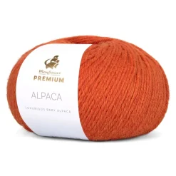 Sale Mayflower Premium Alpaca Garn, , 50 g 021 Lava