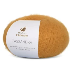 Best Mayflower Premium Cassandra Garn, , 25 g 021 Karry