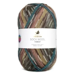 Mayflower Premium Sock Wool Forest Garn, , 100 g* Garn