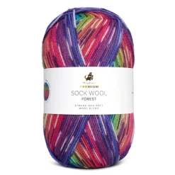 Mayflower Premium Sock Wool Forest Garn, , 100 g 001 Tropical Andes