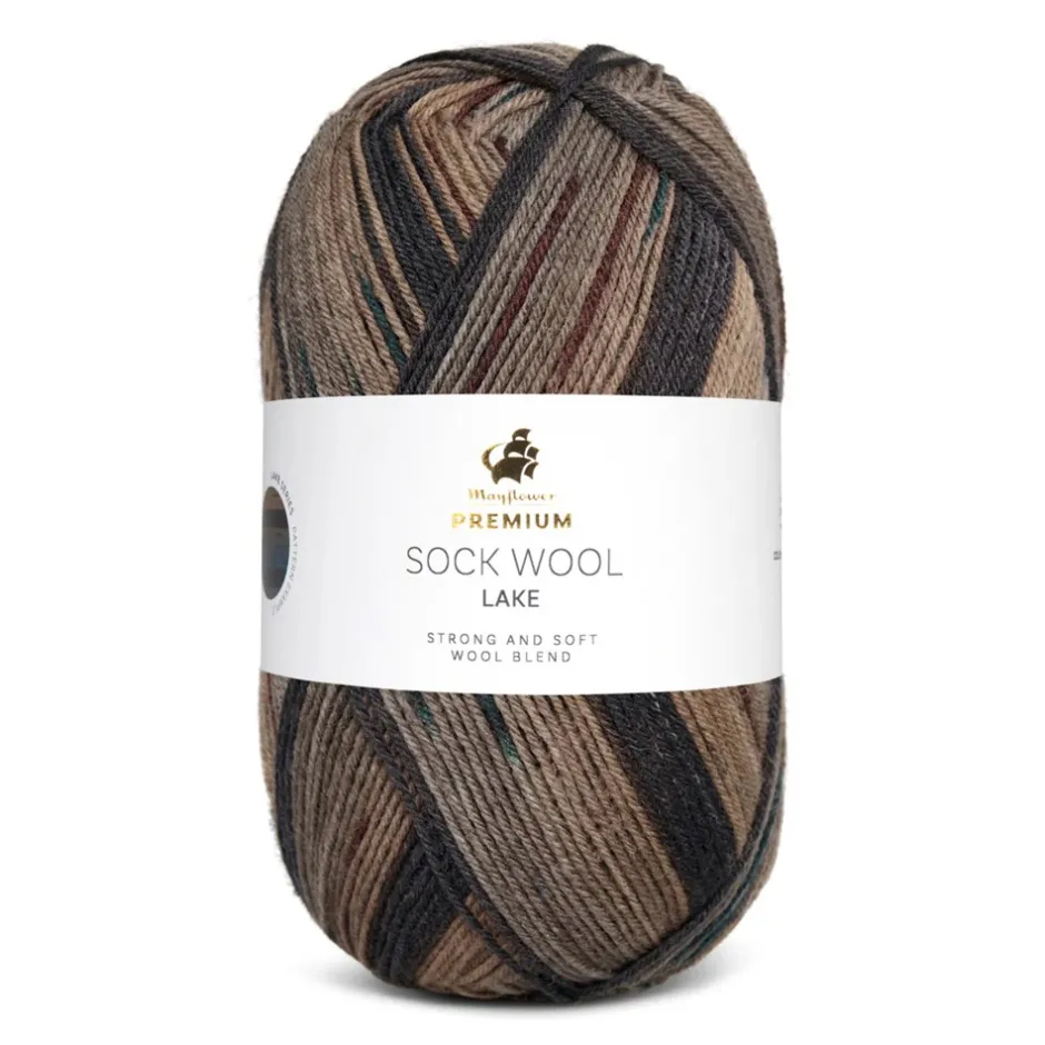 Mayflower Premium Sock Wool Lake Garn, , 100 g 002 Balaton