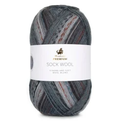 Sale Mayflower Premium Sock Wool Valley Garn, , 100 g 006 Skifergrå