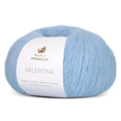 Discount Mayflower Premium Valentina Garn, , 50 g 008 Pastelblå