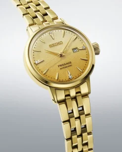 Outlet Seiko Presage SRE018J1 Dameur, , 30 mm Gold Plated