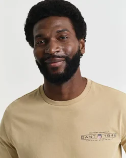 GANT Printed Graphic T-shirt, , XL* T-Shirts & Poloer