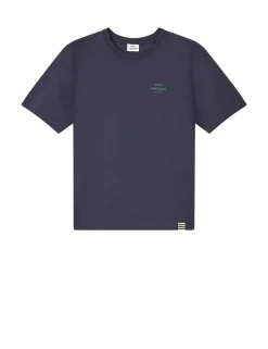 Clearance Mads Nørgaard Printed Logo Thorlino T-shirt, , 14 år Parisian Night