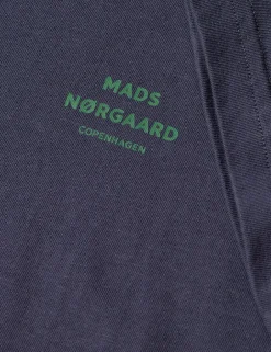 Clearance Mads Nørgaard Printed Logo Thorlino T-shirt, , 14 år Parisian Night