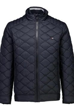 Outlet Bison Quilted Biker Jakke, , XL Black