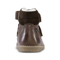 Bundgaard Rabbit Velcro Støvle, , 22 Dark Brown