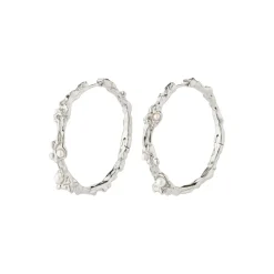 Clearance Pilgrim Raelynn Creoler, Silver Plated