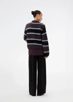 Modström RafaelMD Stripe Cardigan, , M*Dame Cardigans|Strik & Sweatshirts