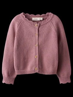 Clearance Lil' Atelier Ramla Cardigan, , 122-128 cm Nostalgia Rose