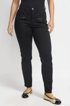 Outlet 2-Biz Rany Bukser, , 44 Black