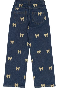 Discount THE NEW Raquel Wide Jeans, , 146-152 cm Medium Blue Denim AOP