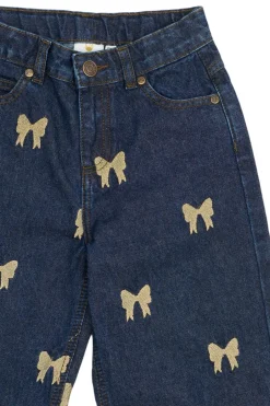 Discount THE NEW Raquel Wide Jeans, , 146-152 cm Medium Blue Denim AOP