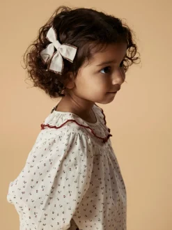 Lil' Atelier Rasia Loose Bluse, , 116 cm*Børn Bluser