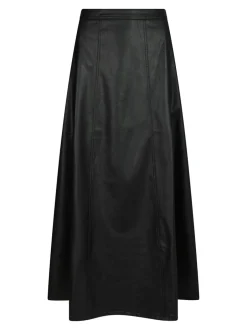 Sale Neo Noir Raya Faux Leather Nederdel, , 38 Black